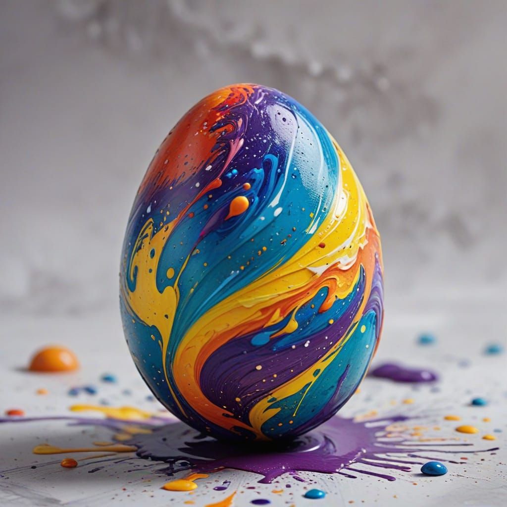 Abstract Egg Design  by @Heleanna