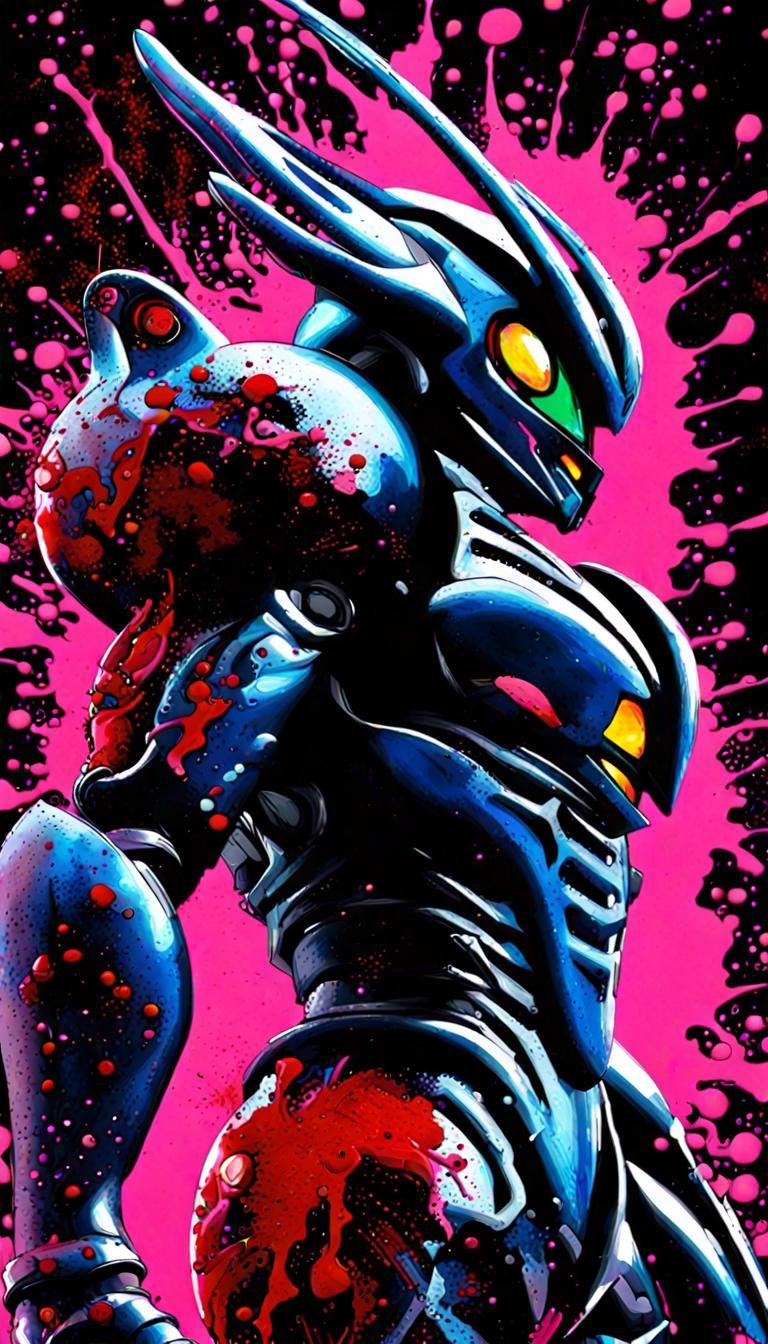 Dark Guyver, Guyver Anime, Guyver Splash Art, Guyver the Bio...
