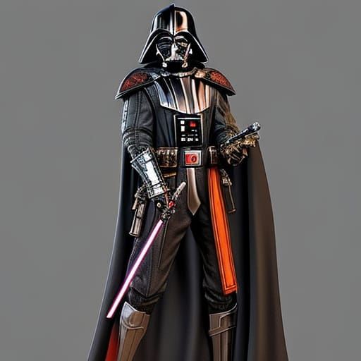 Darth Vader, Steam Punk, Strike pose - AI Generated Artwork - NightCafe ...