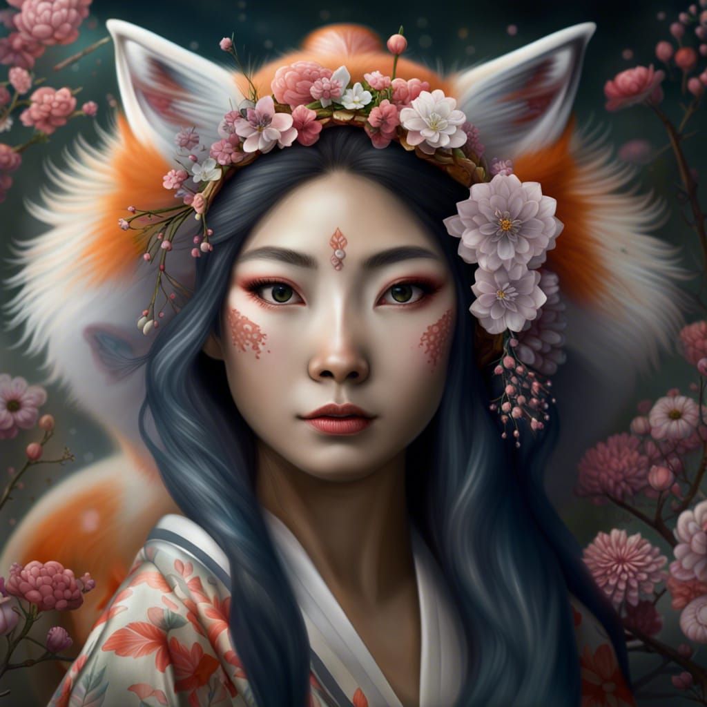 Fox fairy - AI Generated Artwork - NightCafe Creator