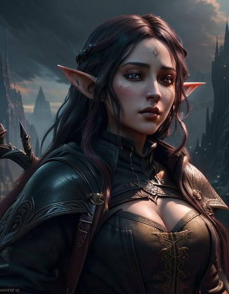 Female Elf Rogue - AI Generated Artwork - NightCafe Creator