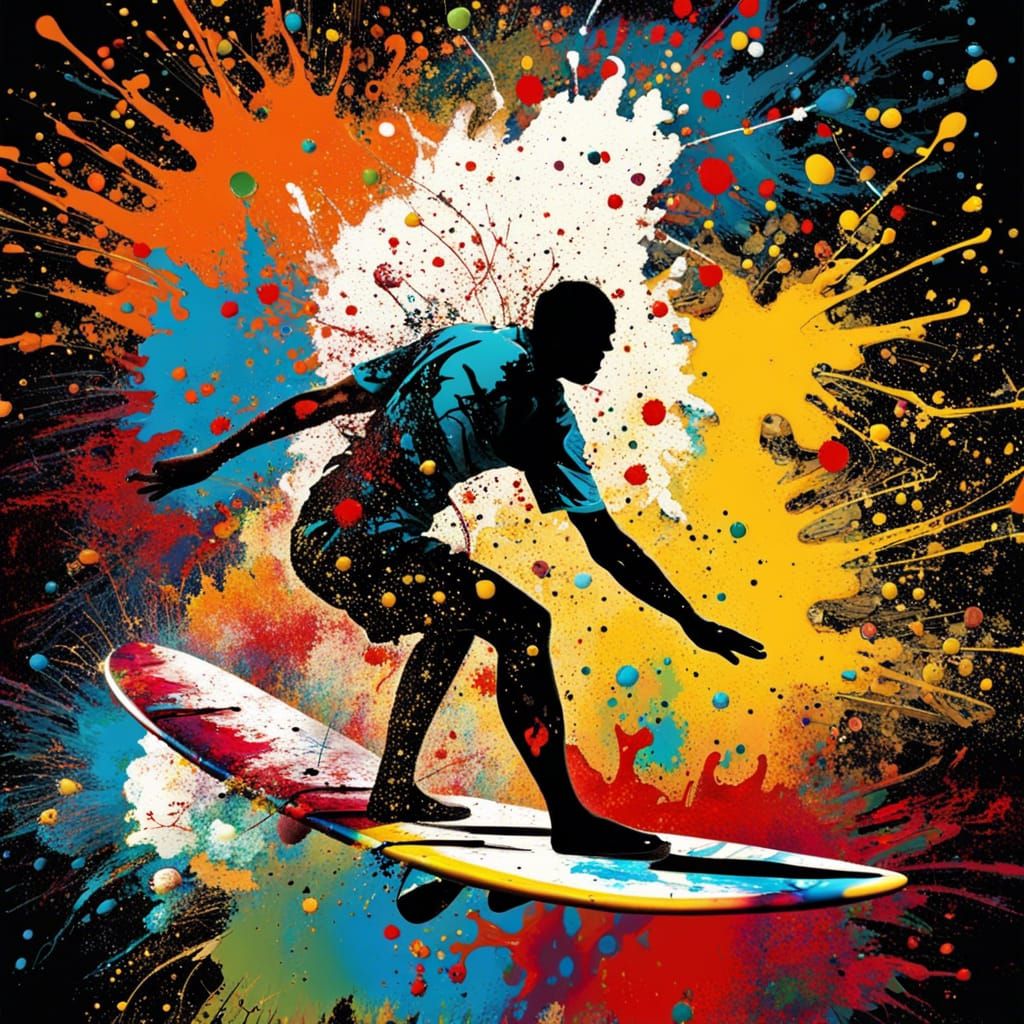 Ink surfer  by @Mike Ritchie