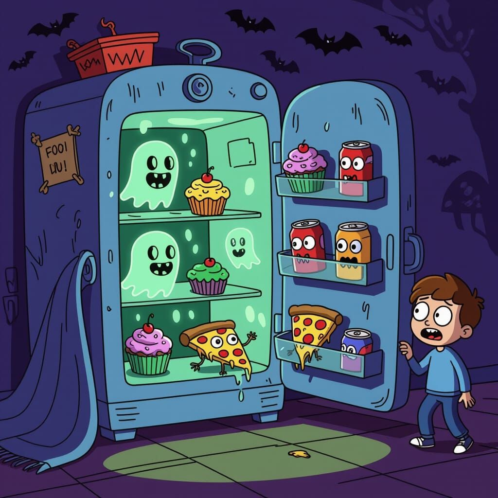 Midnight scare  by @Lantern in the Fog