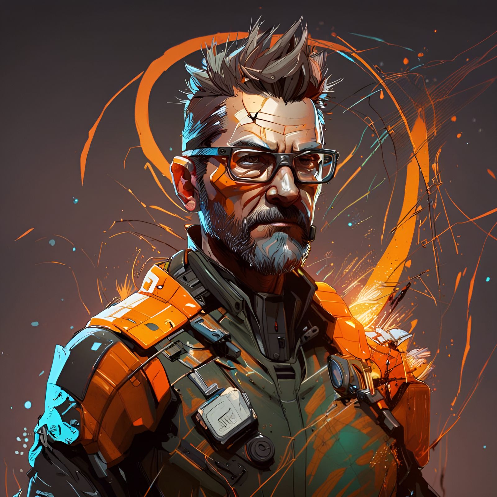 Gordon Freeman  by @Boof