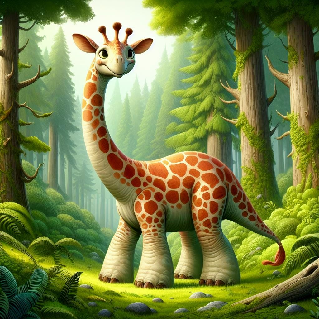 Diplodocus Giraffe