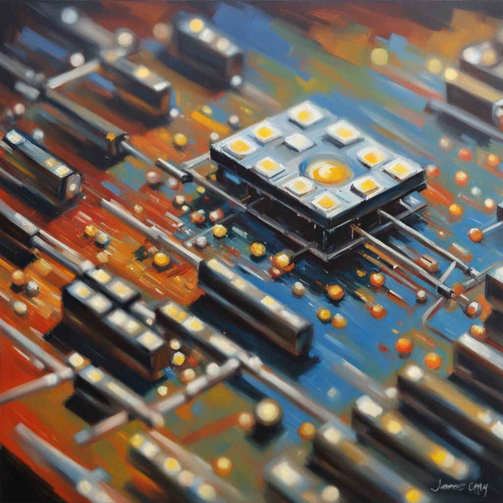 An LED