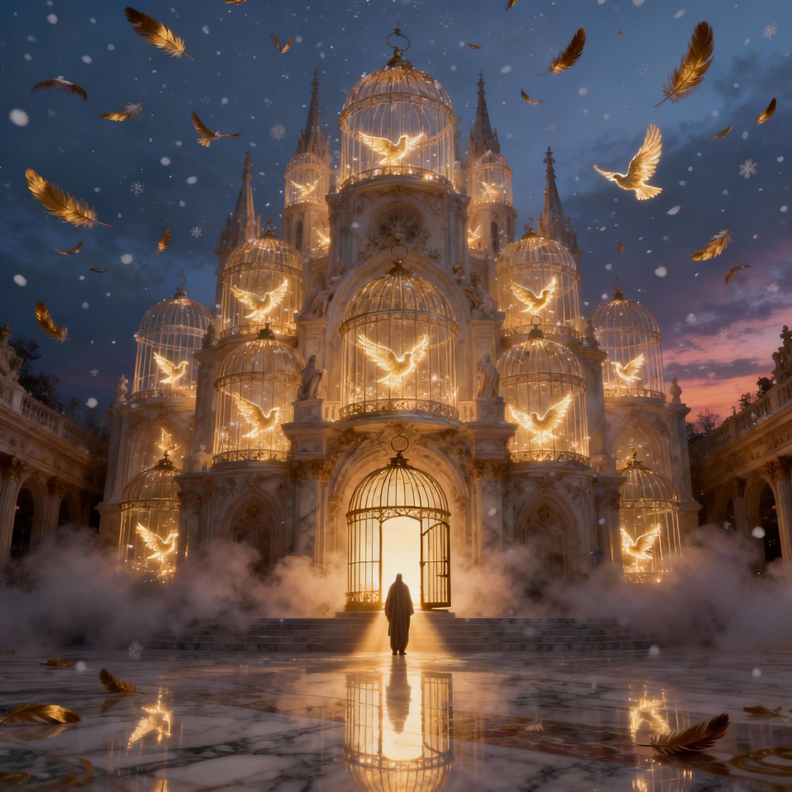 The last cage opens  by @Dean