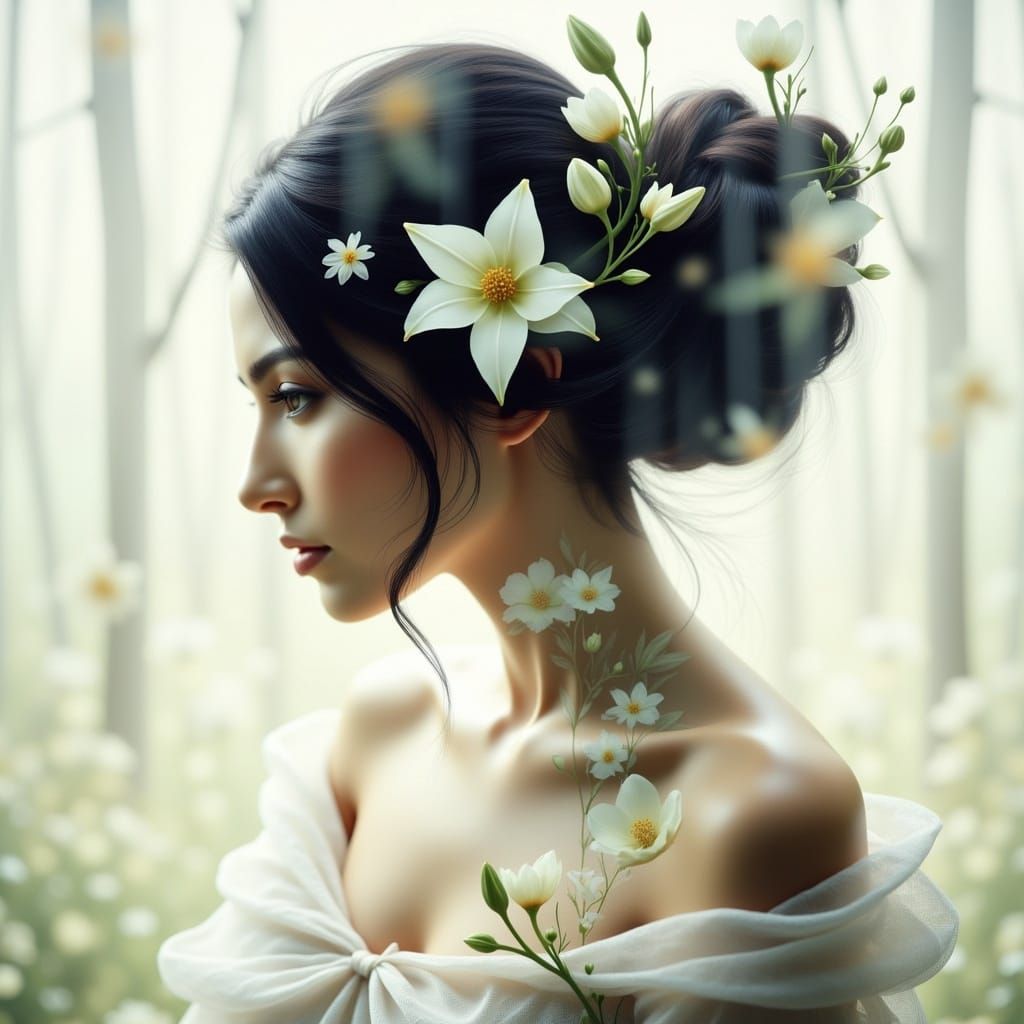<lora:Double Exposure Flux:1.0> A beautiful masterpiece of a...