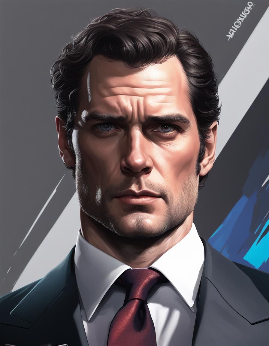 Henry Cavill as James Bond - AI Generated Artwork - NightCafe Creator