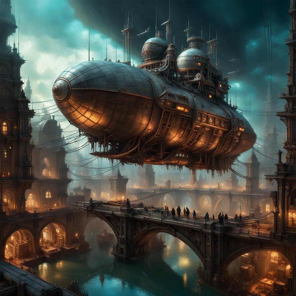 Dieselpunk - AI Generated Artwork - NightCafe Creator