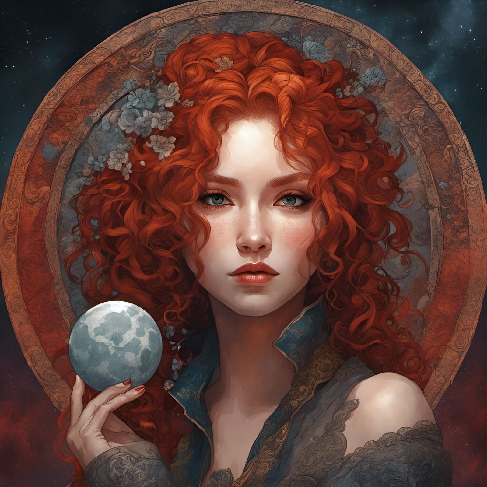 Blame the full blue moon on this creation!  by @NewAgerJul