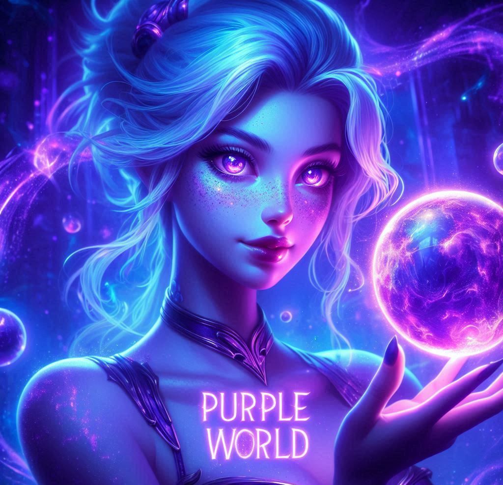 .• Purple World •.