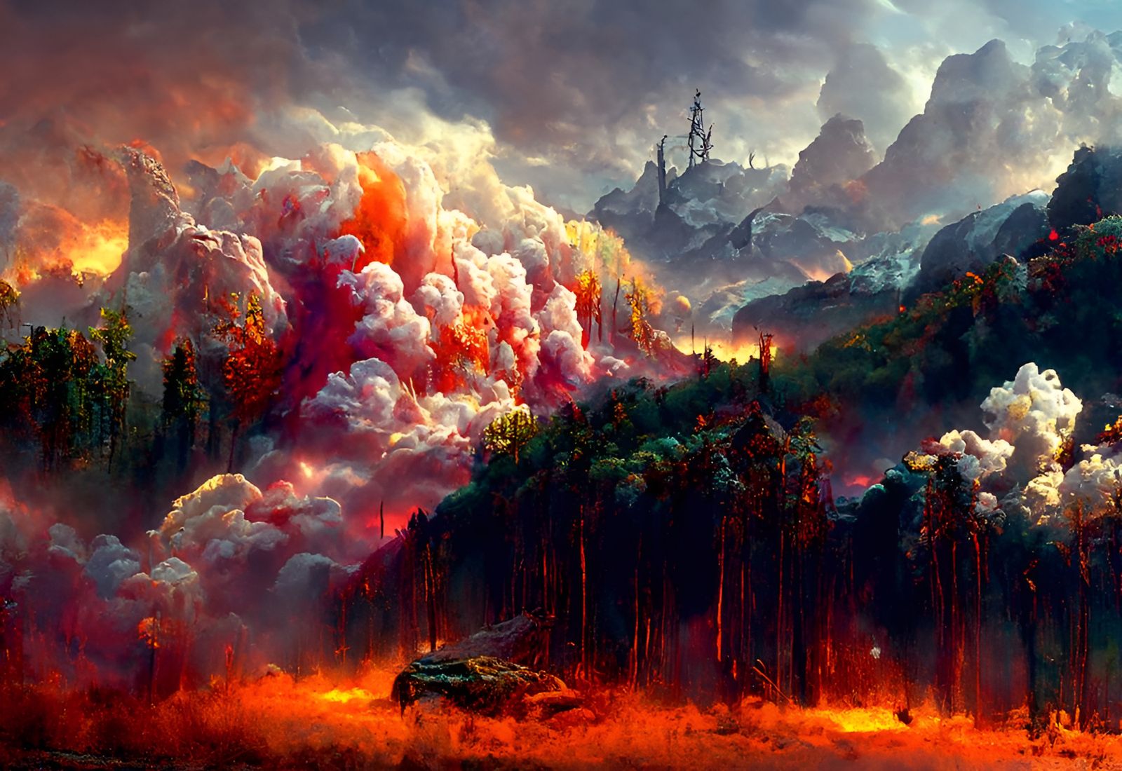 Heat of the Moment  by @Quiet Volcano