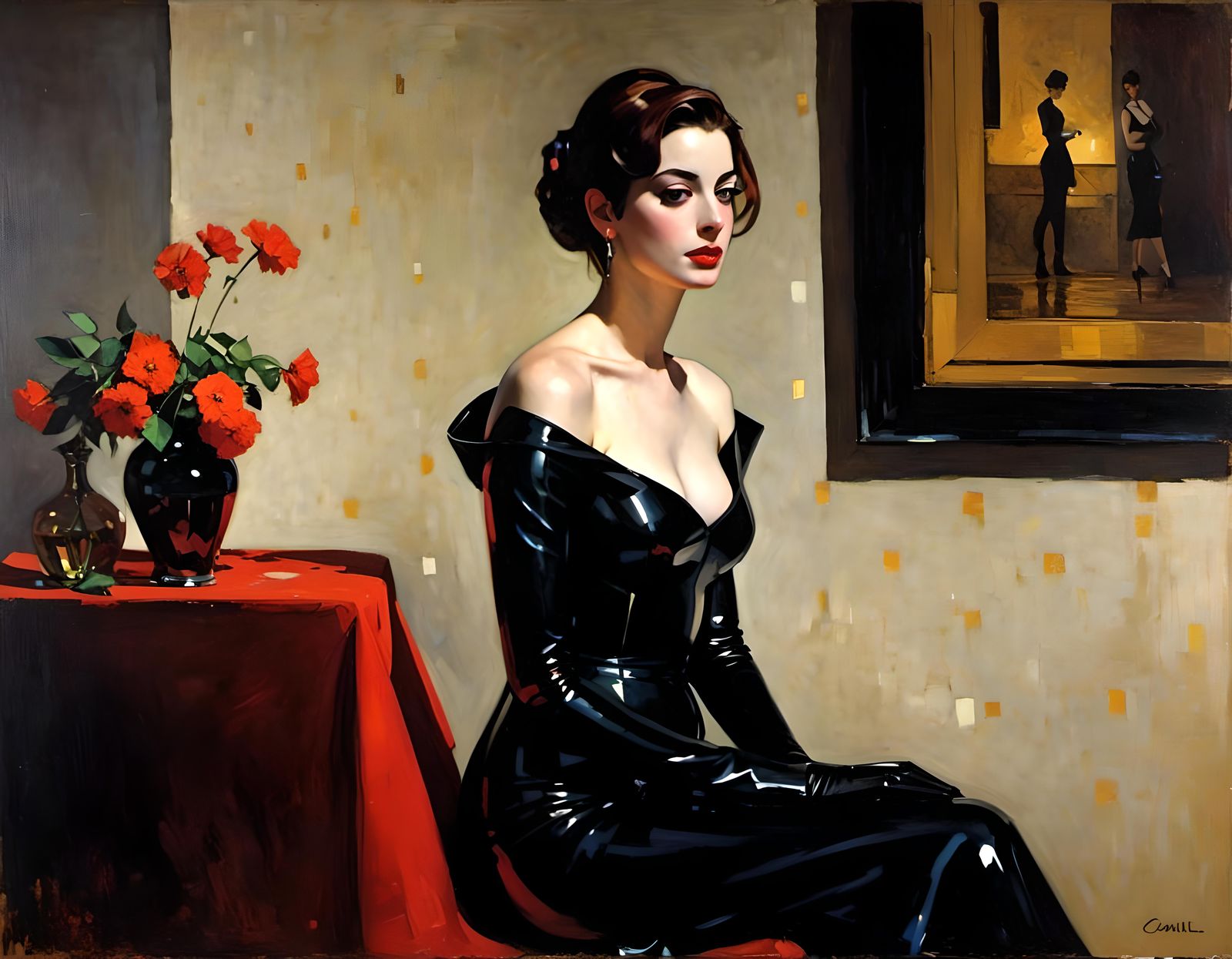 Futureshock - Camille Corot painting of Anne Hathaway