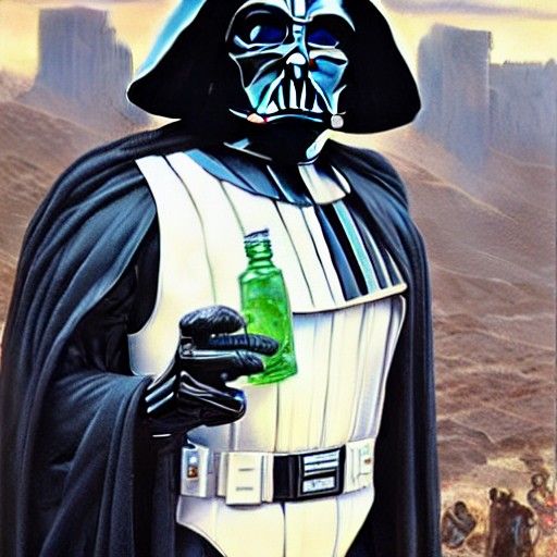 Dark Vader "Stay Hydrated" sponsored by Hei'nu'ken