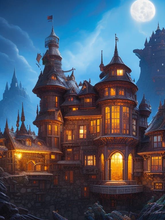 Castle Wamglow  by @Nia Nal