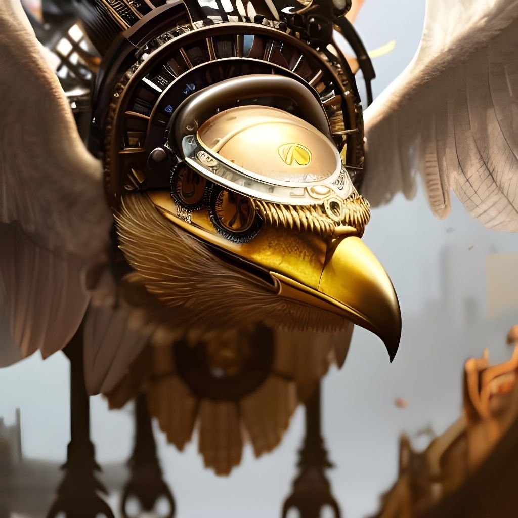 Steampunk Hawk