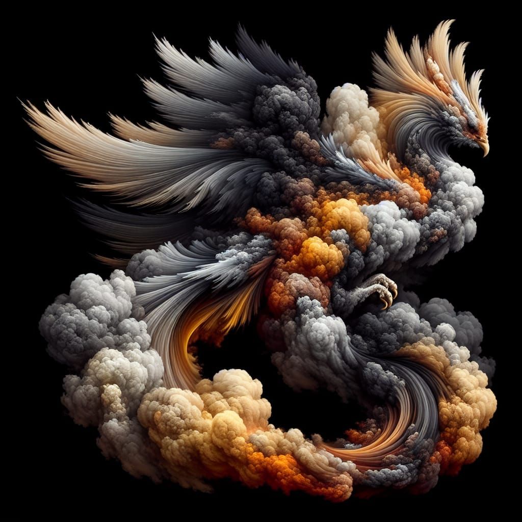 Phoenix cloud   by @Vix