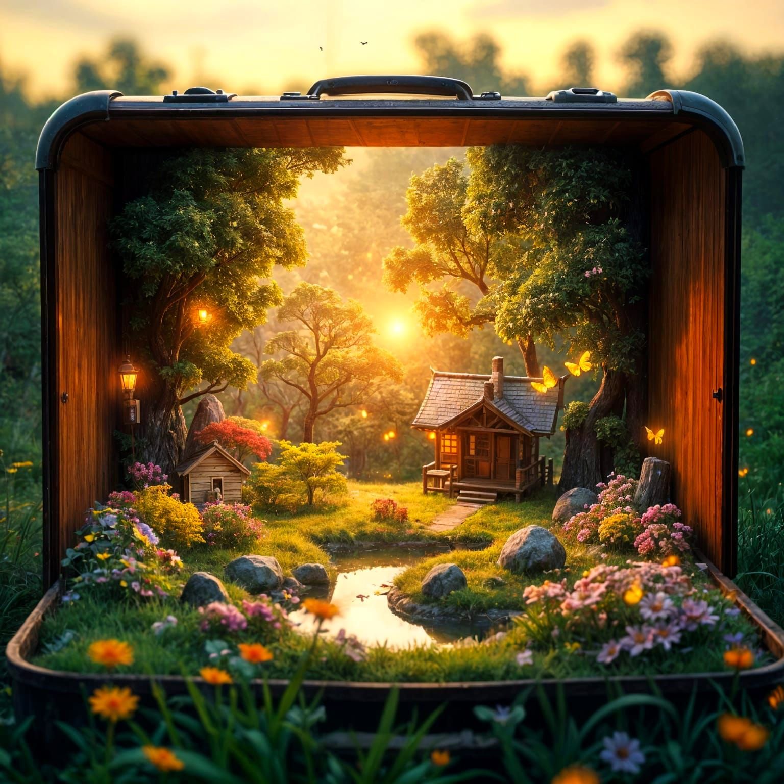 Portable Serenity  by @Ria Hagane