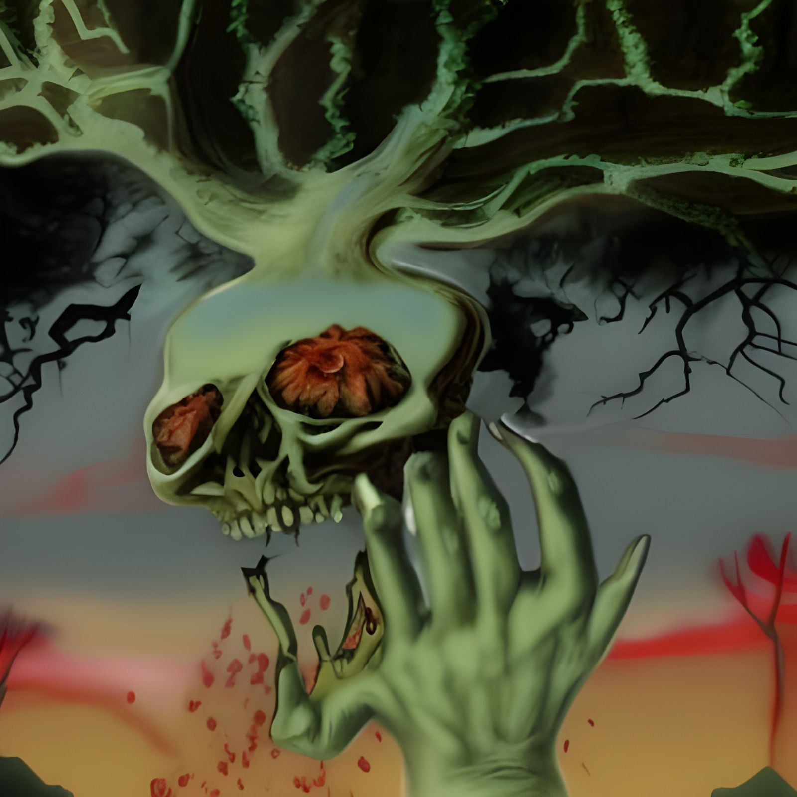 are there zombies in China and Ohio AI Generated Artwork NightCafe