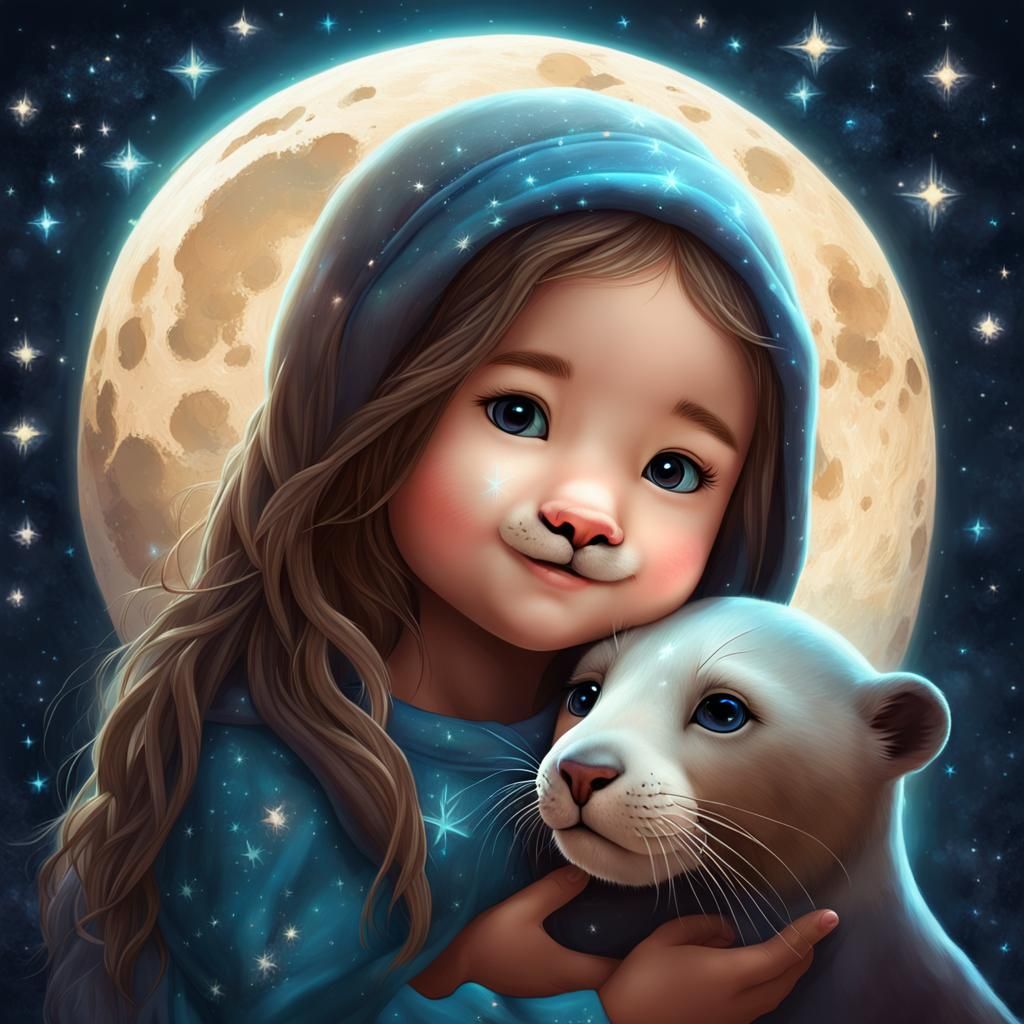 Head and shoulder portrait of cute cub sea lion whit lovely ...