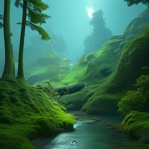 Night in the Valley