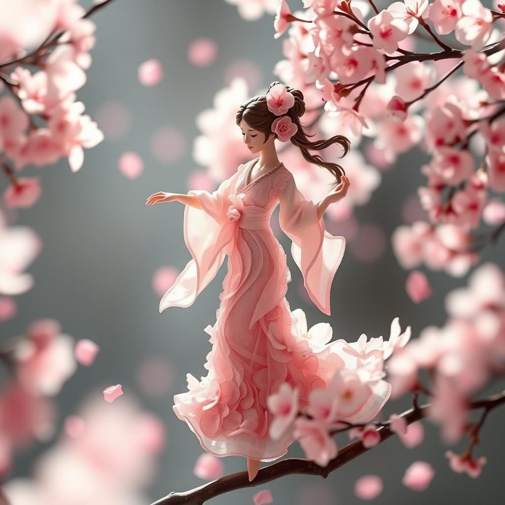 Blossom Lady  by @viisipuu