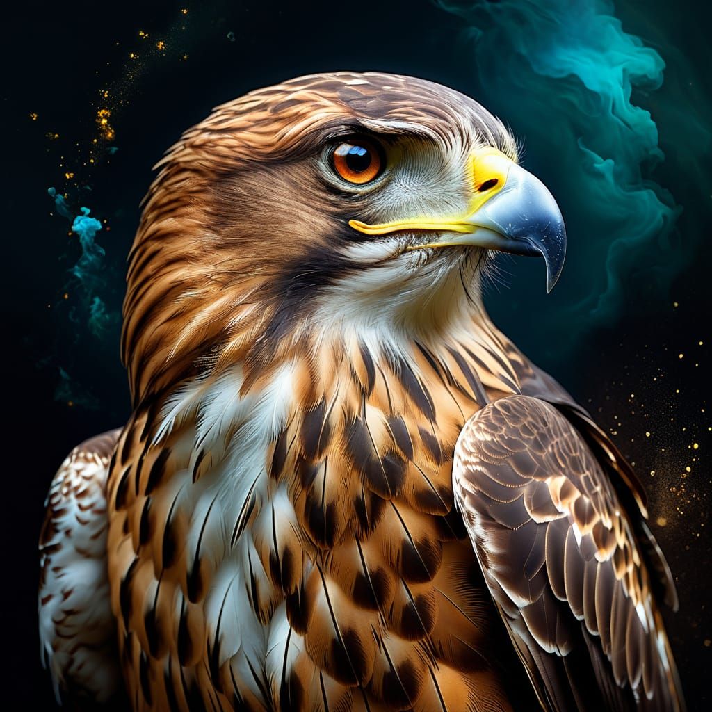 Portrait of a Hawk