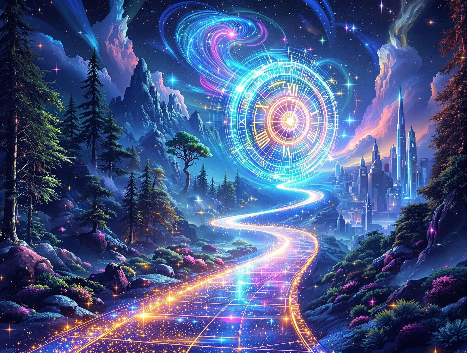 Wheel of time  by @Spiderweb Learning 