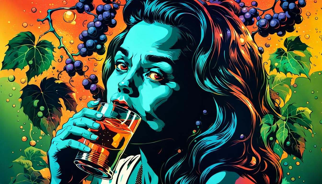 You and I  drink the  poison from. The same vine.