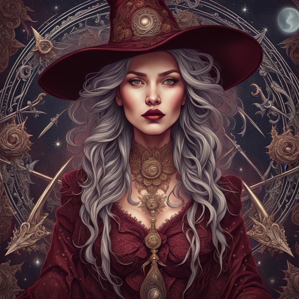 Capricorn Witch - AI Generated Artwork - NightCafe Creator