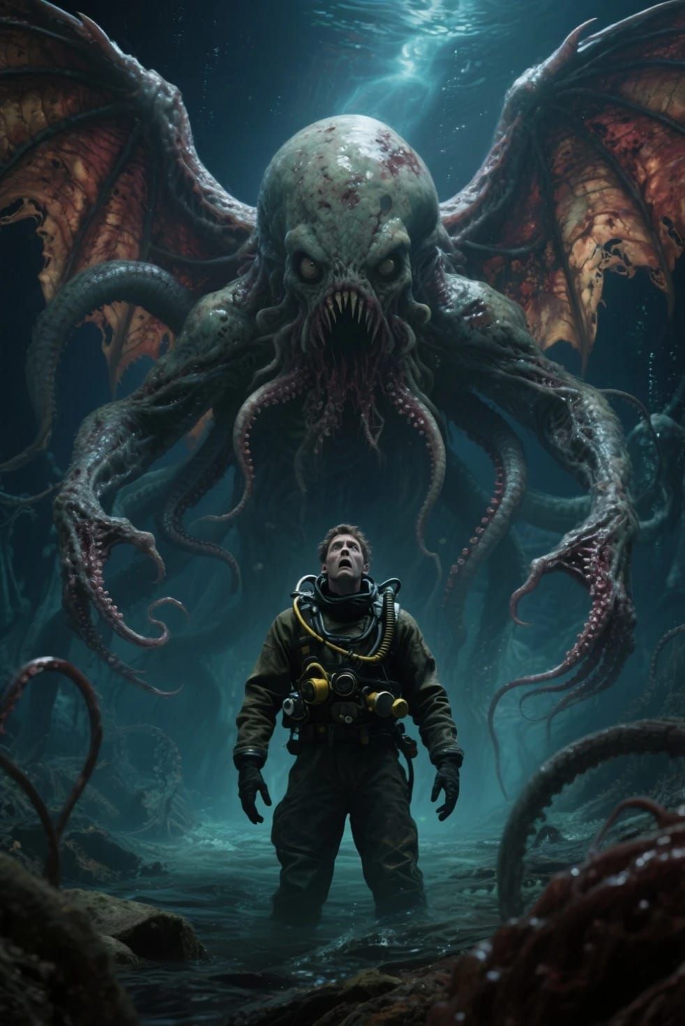 Terrifying thalassophobia bad ending horror creation I just ...