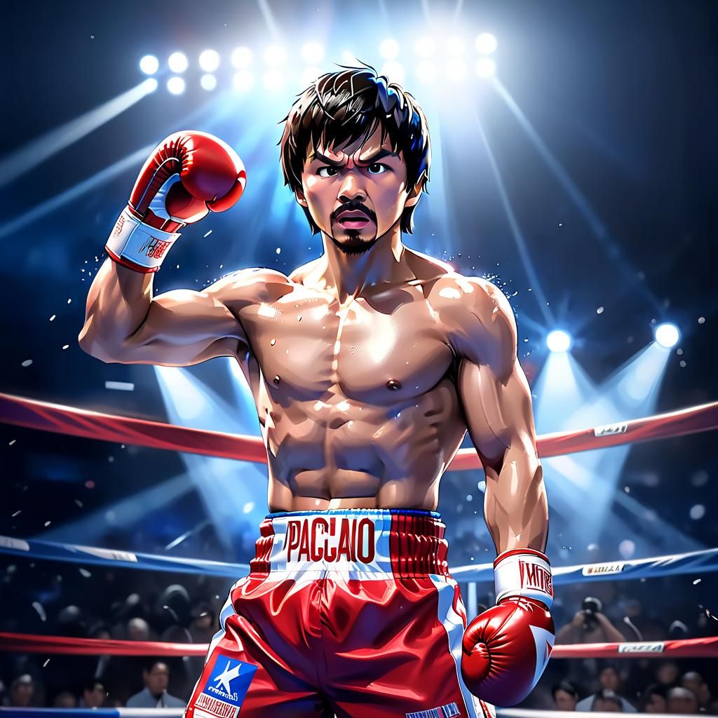 Manny Pacquiao - AI Generated Artwork - NightCafe Creator