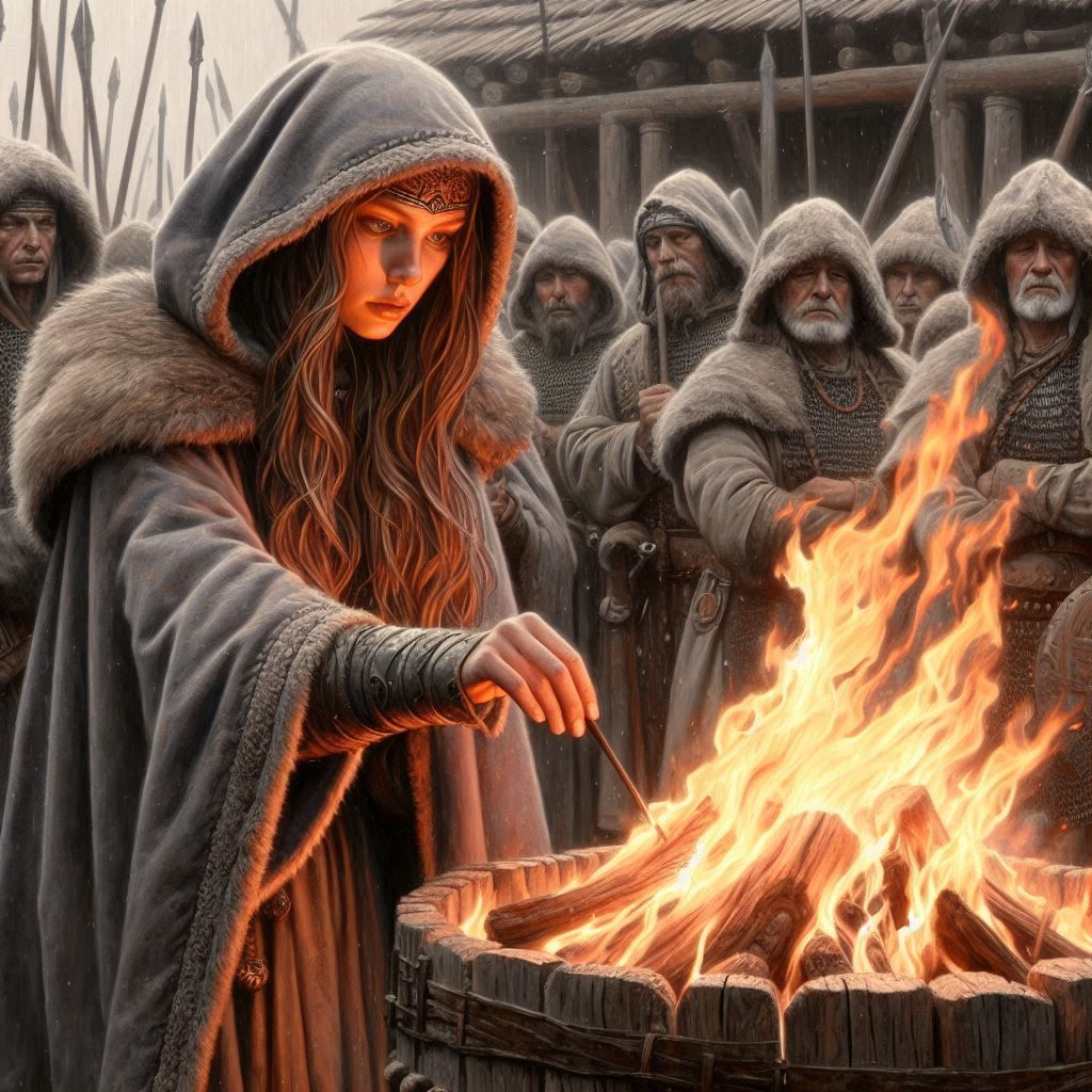 And burn the evil around us like this fire consumes everything...