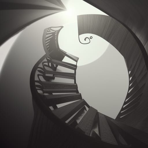 Spiraling Staircase