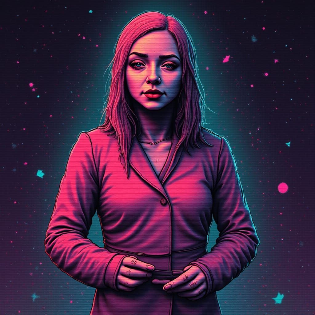 <lora:PU Glitch80:1.0>