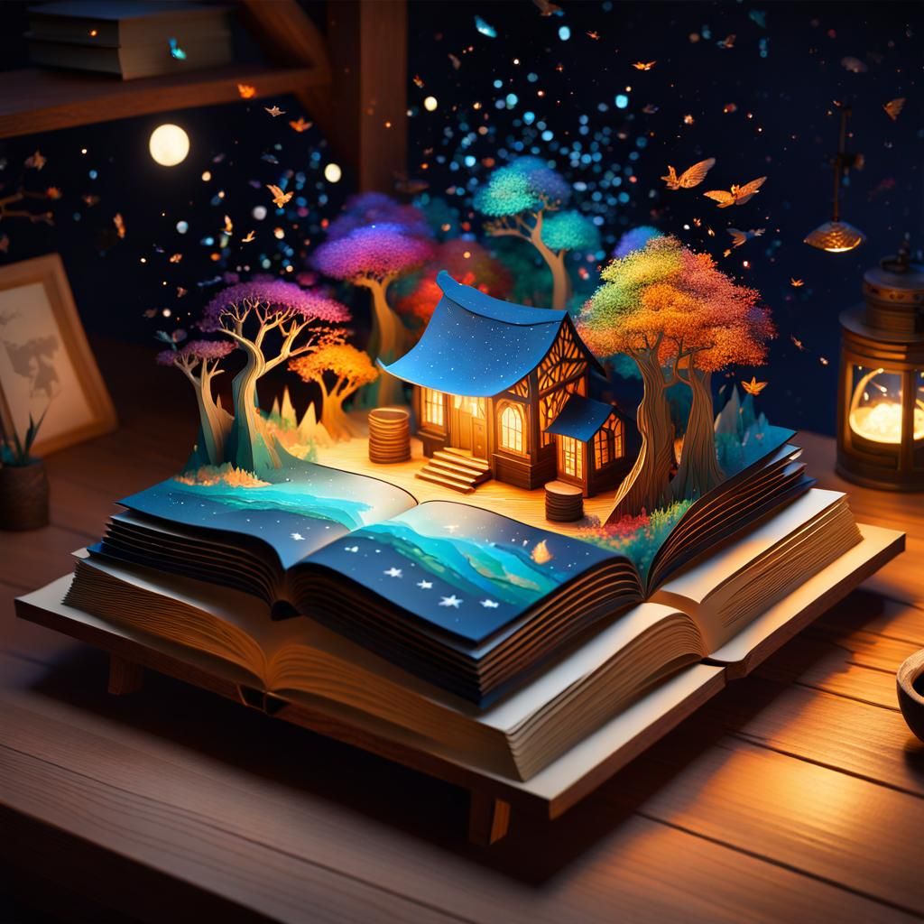 Take a look, it’s in a book…  by @PookiePaints