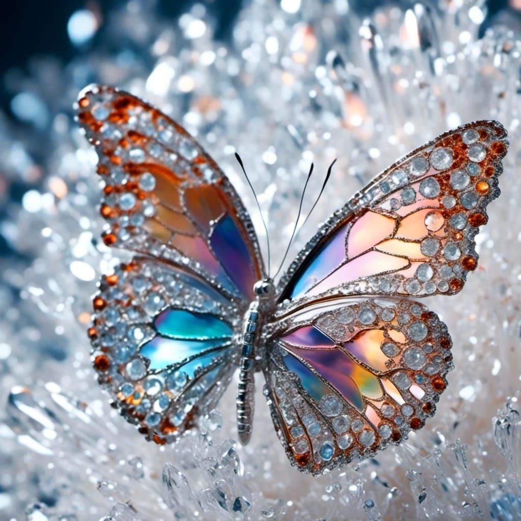 Crystal Butterfly I