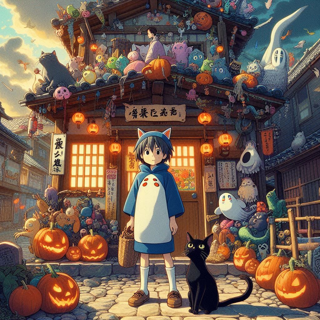 Toro & Manx - Happy Halloween