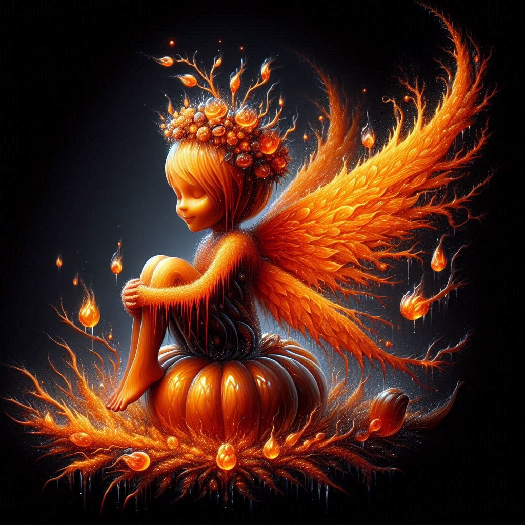 Flower Petal Halloween