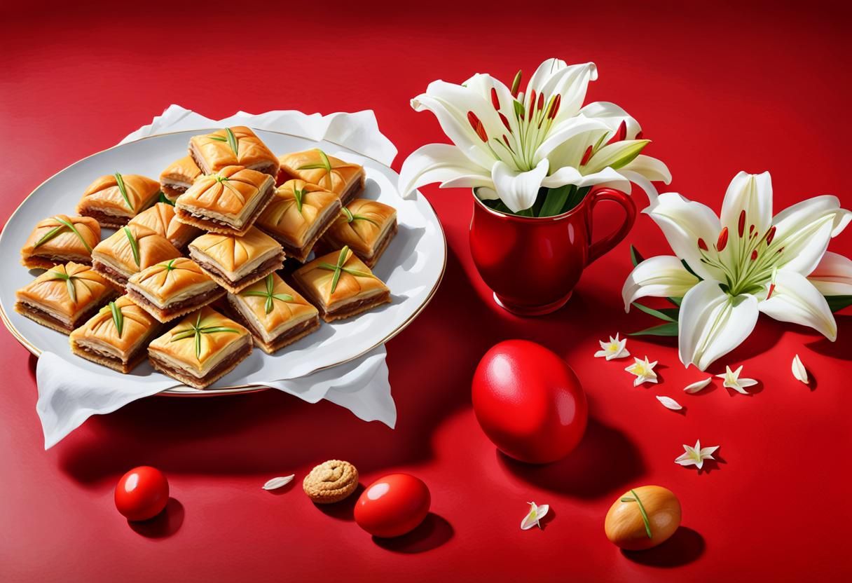 Whispers of Greece: A Detailed Easter Celebration