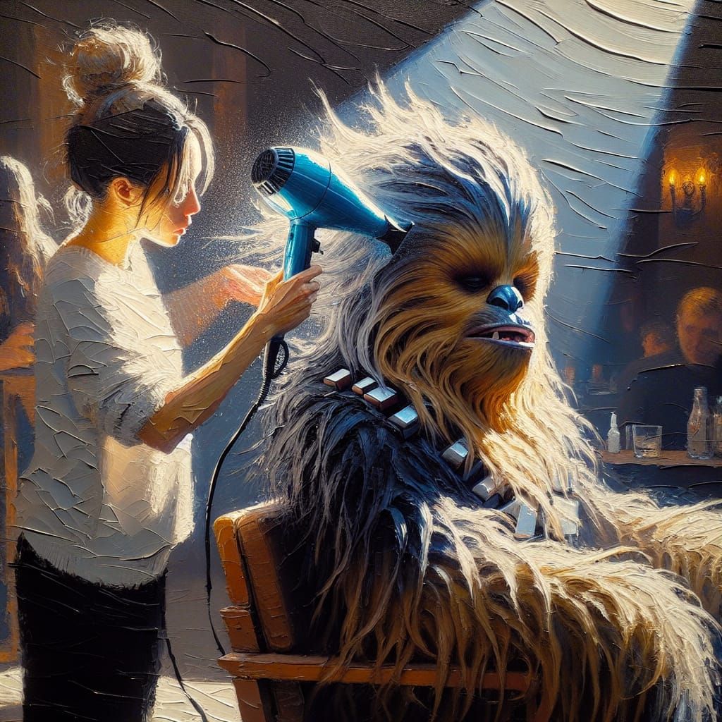 Wookie Hair Stylist   by @D Rivers
