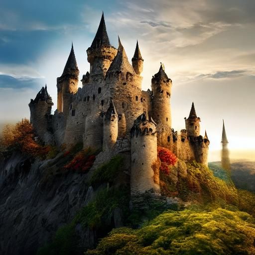  <lora:Coherent:1.0> Castle coherent by Aia