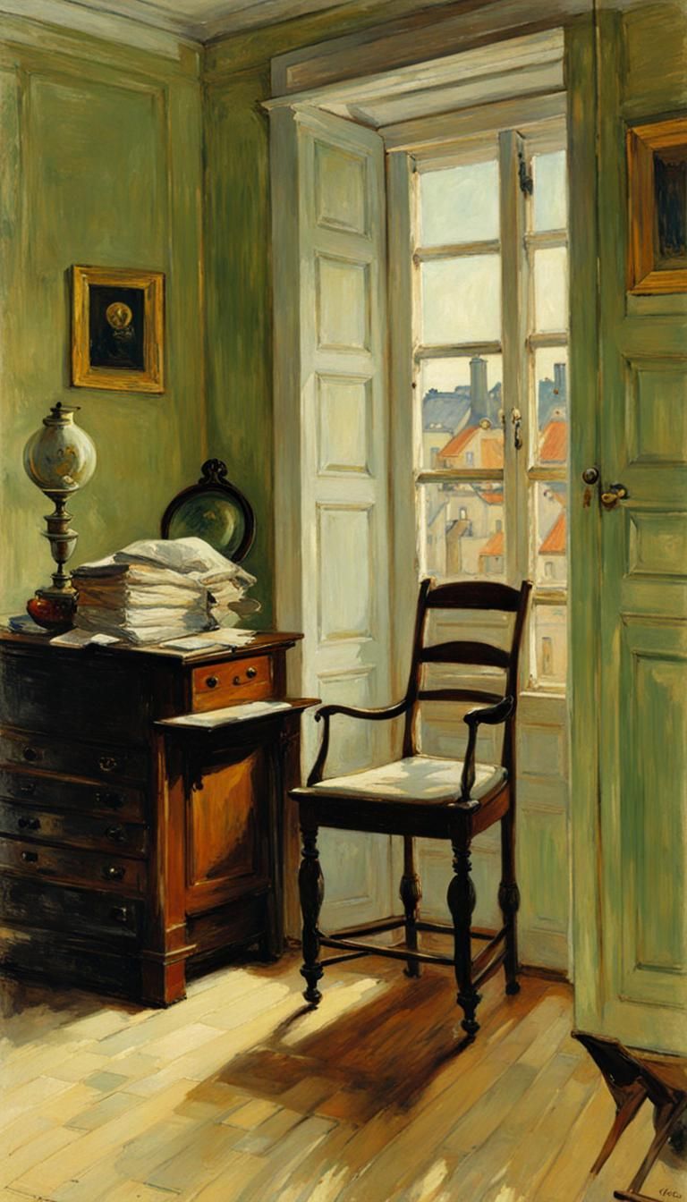 Room by Carl Ludvig Thilson Locher - AI Generated Artwork - NightCafe ...