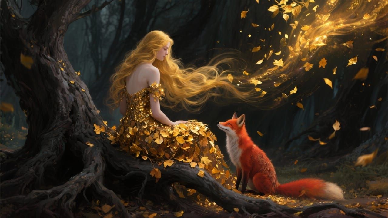 The Fox and the Golden Maiden