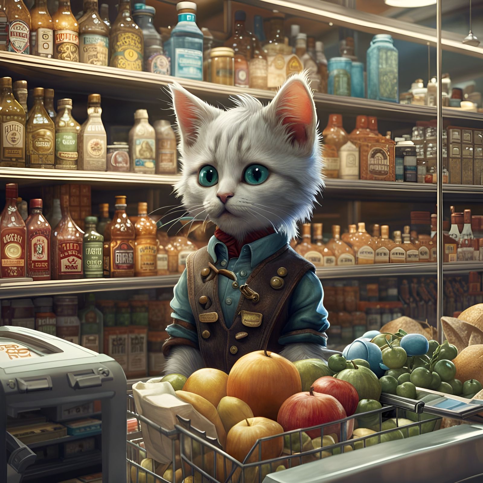 The Cutest Cashier You've Ever Seen  by @Rosie