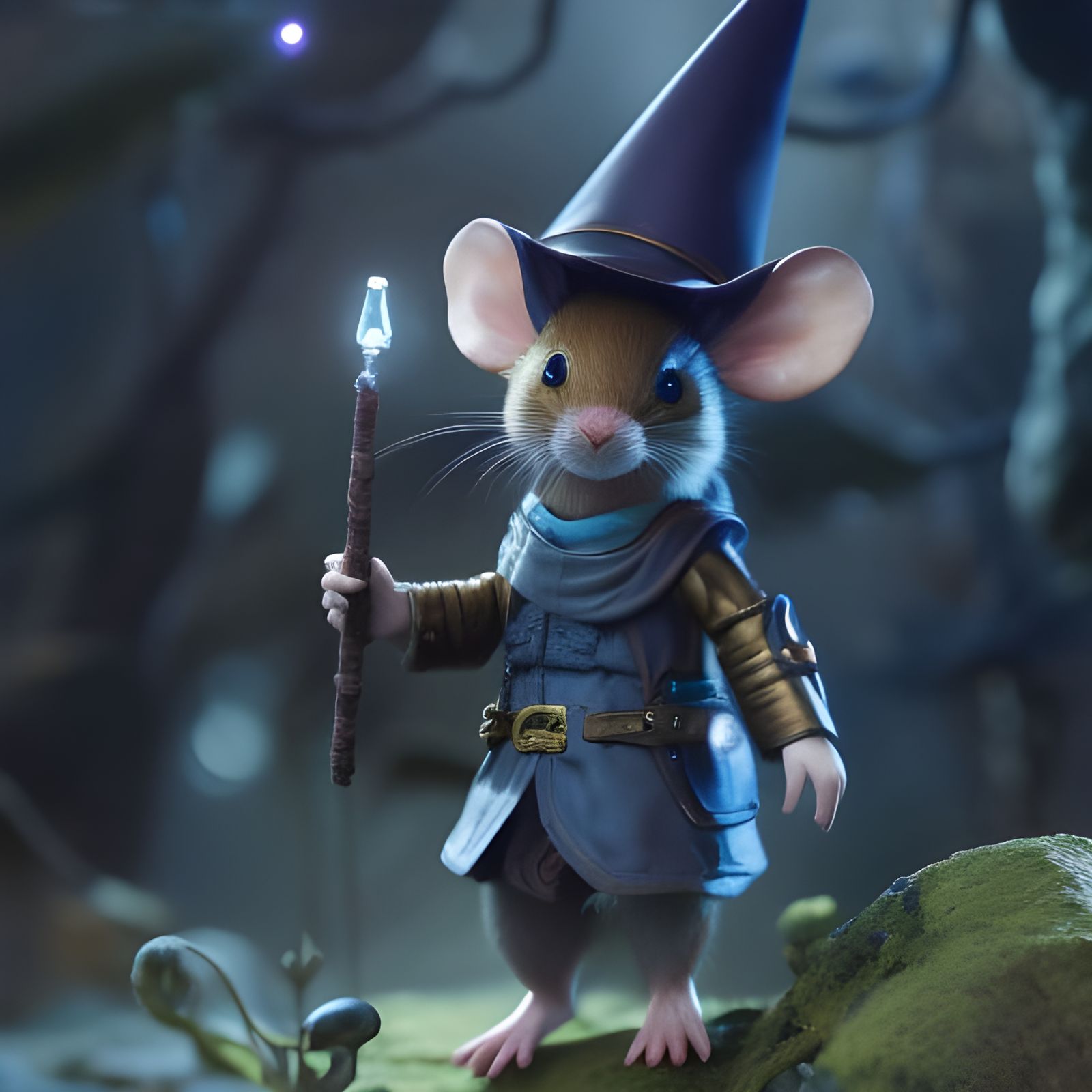 Mouse Mage  by @LA2688