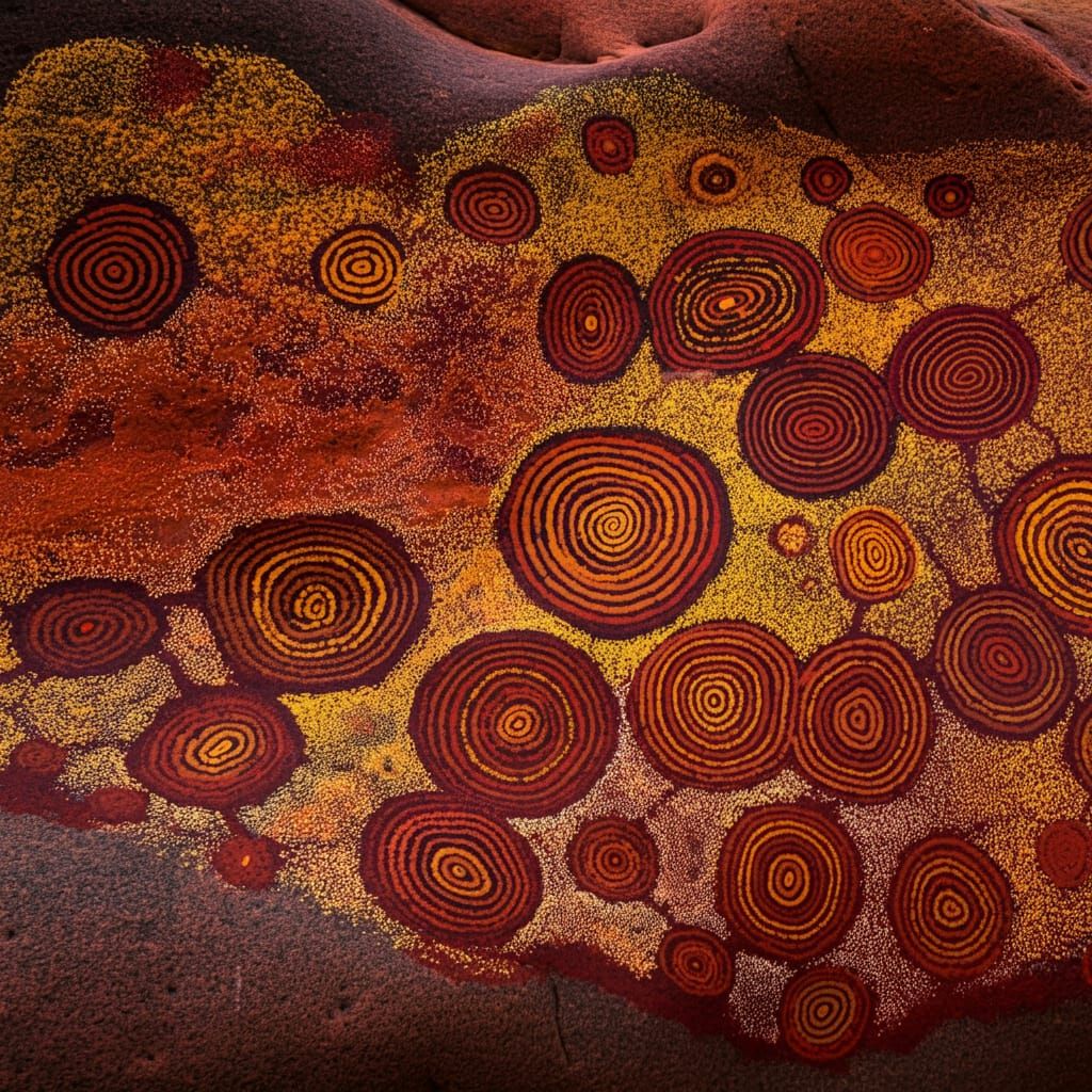Cosmic Rock Painting