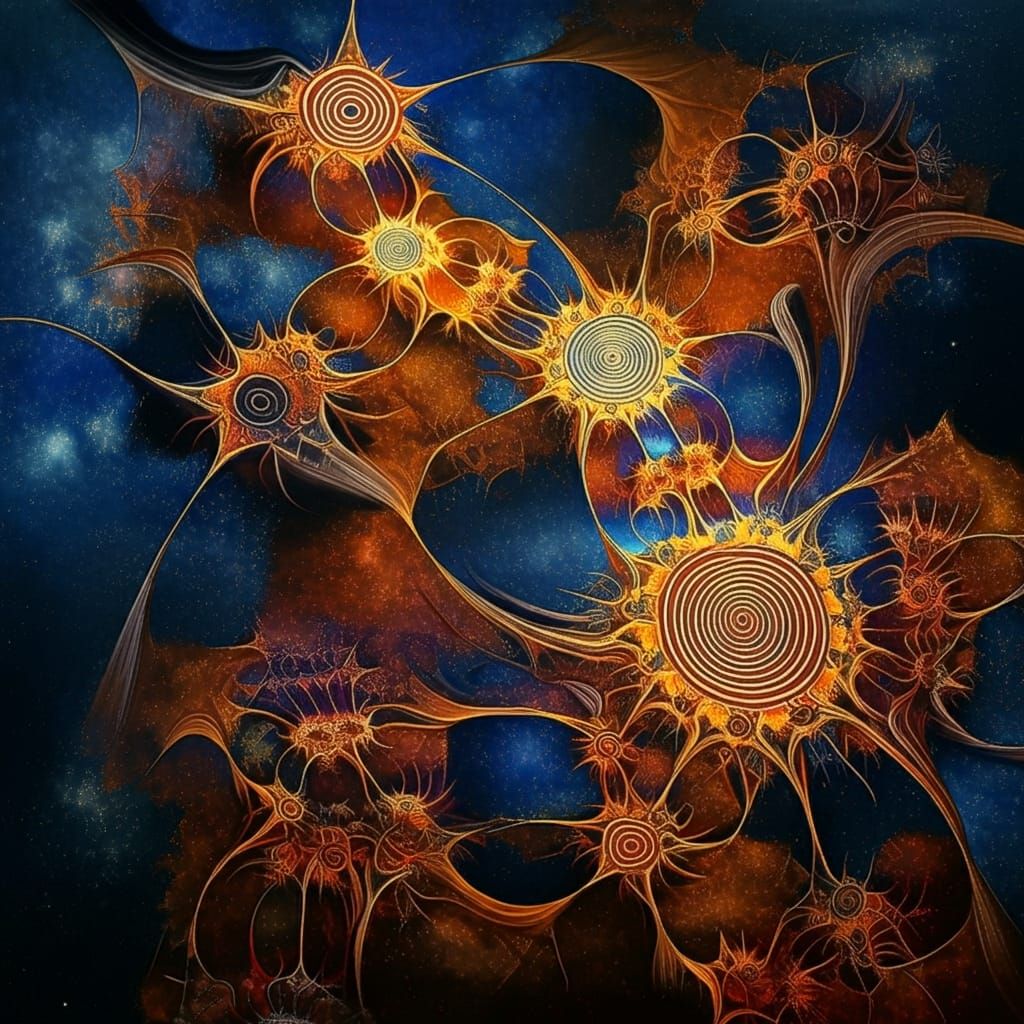 Cosmic Rock Painting