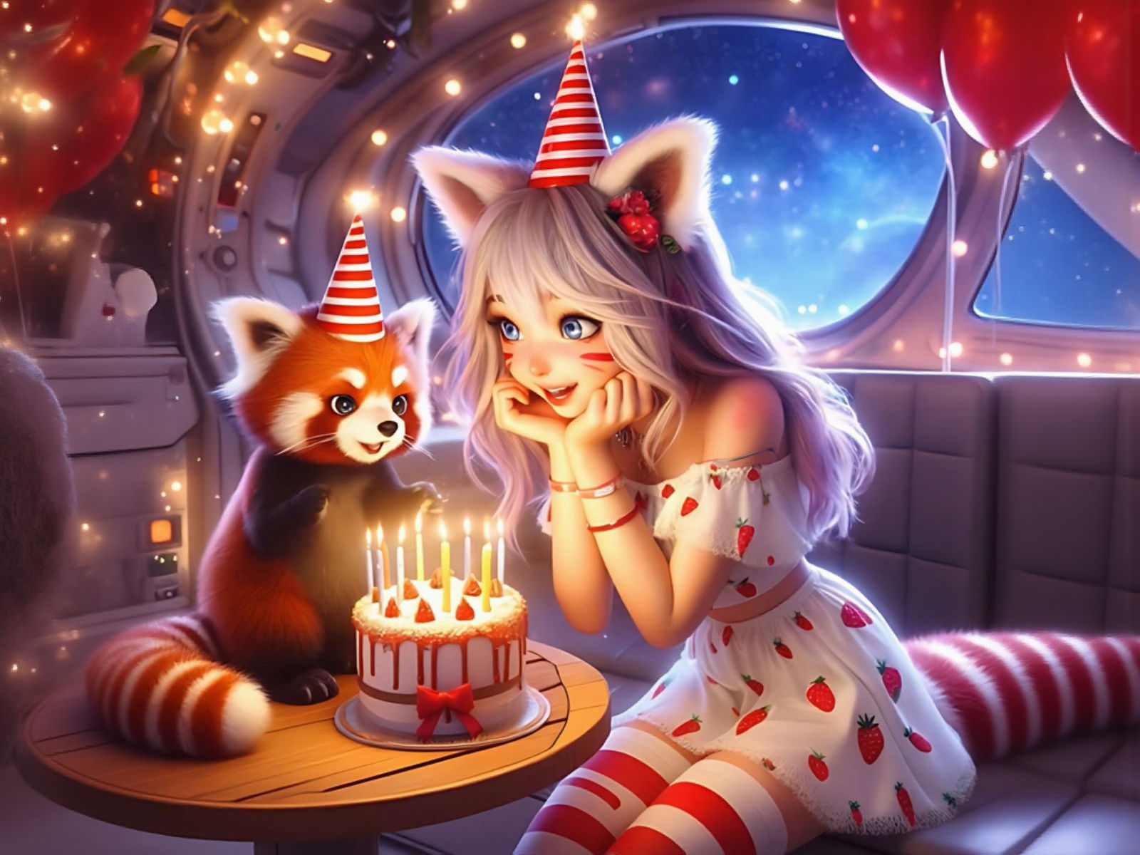 Jaybe and Little Monji celebrate their birthday